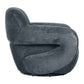 Boble Storm Gray Swivel Chair