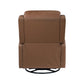 Alaric Leather Glider Recliner