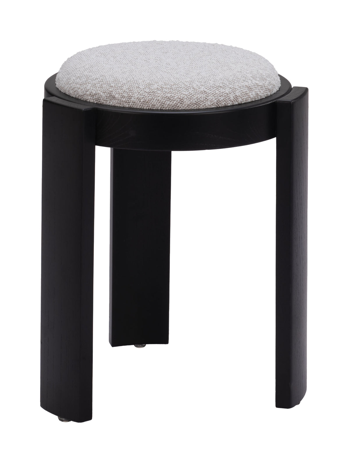 Banjul Misty Gray Ottoman