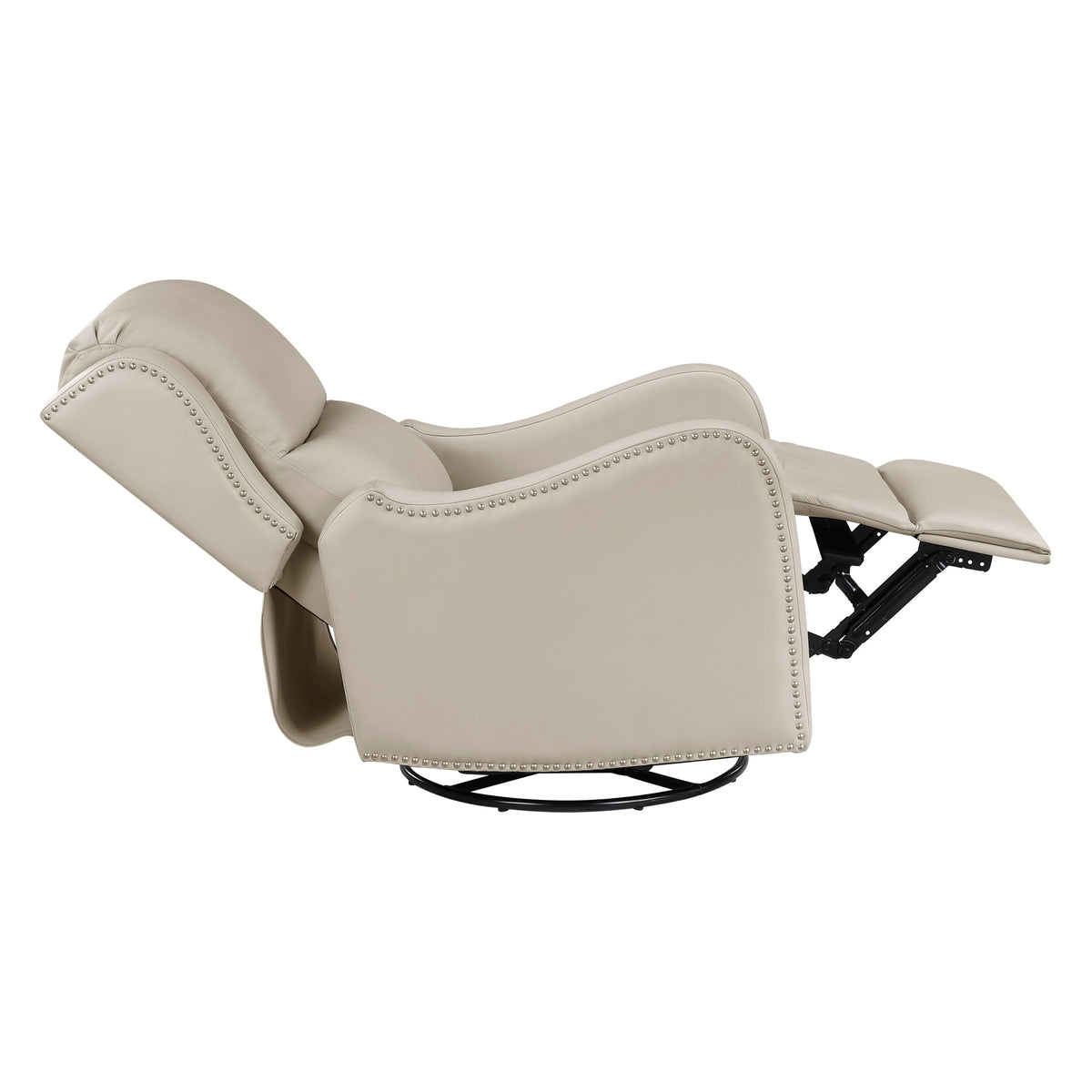 Alaric Leather Glider Recliner