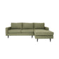 MCM Fabric Right-Facing Chaise Sofa Sectional 108" (2 Colors)