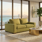 Modena Sofa 92" – Made in USA Square-Arm Sofa (7 Fabrics) - Notion Appletini - Fabric (4)