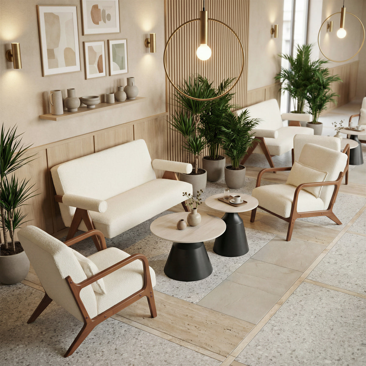 Encanto Ivory Loveseat