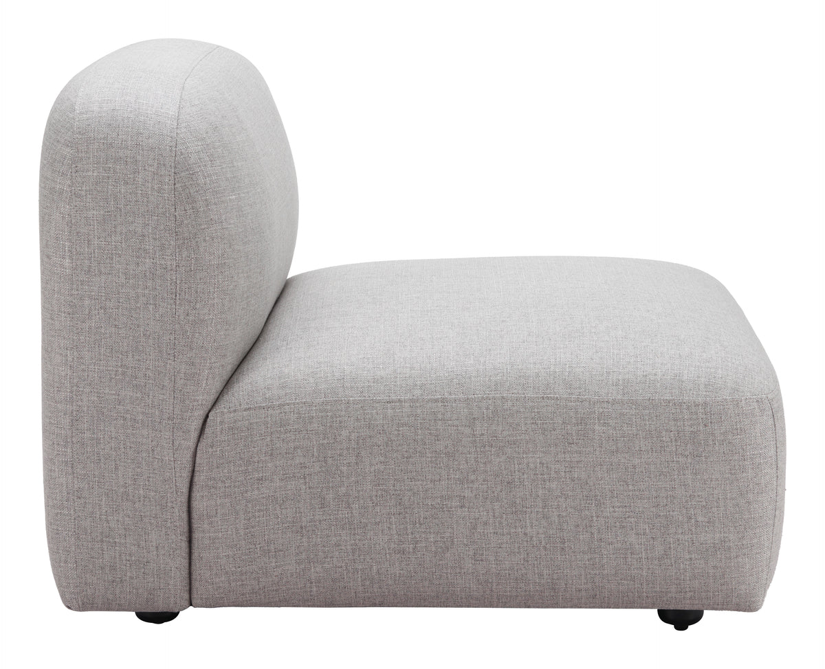 Biak Gray Middle Chair