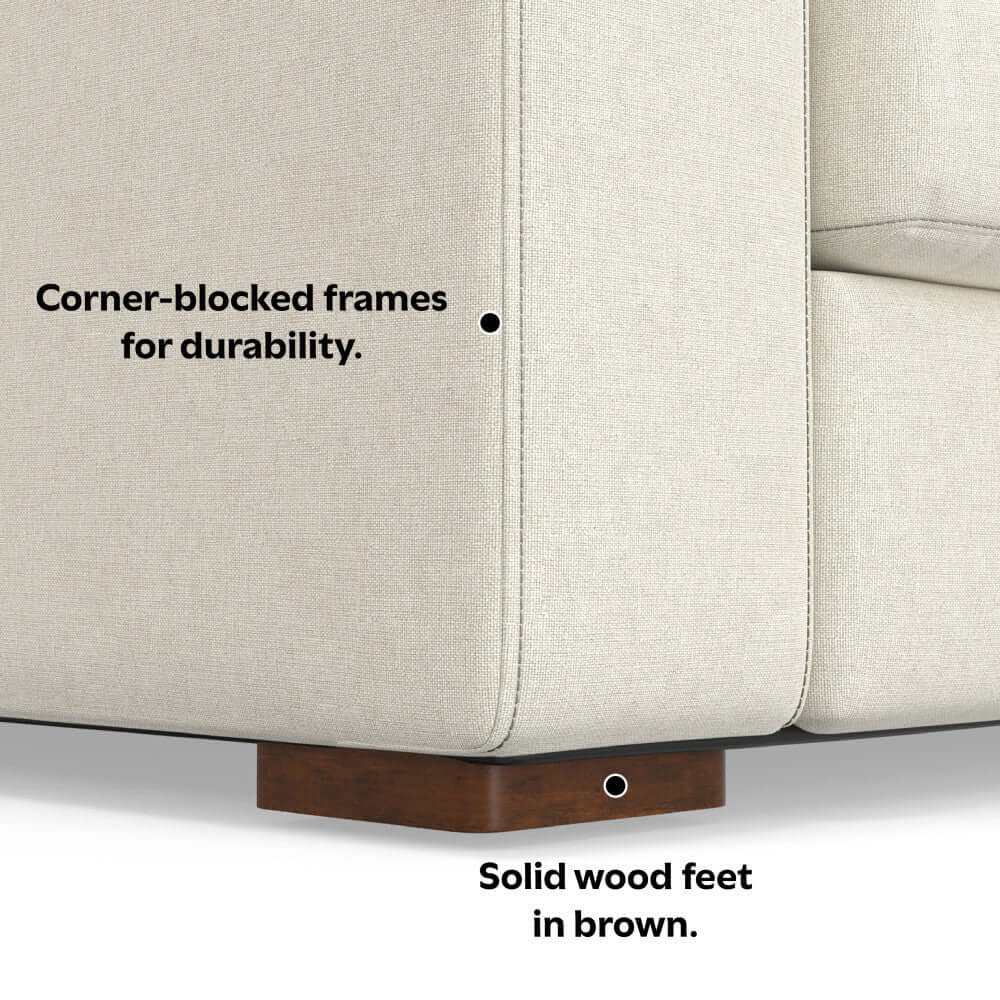 Charlie Deep Seater Loveseat Sofa 78' (2 Colors)