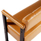 Ludlow Button-Tufted Faux Leather Bench Set
