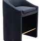 Emas Midnight Gray Counter Stool