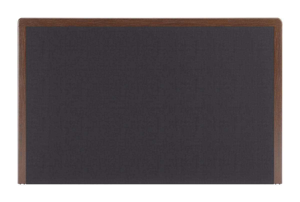 Somune Gray & Walnut King Bed
