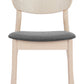 Kellua Dining Chair (Set of 2) in Gray & Natural