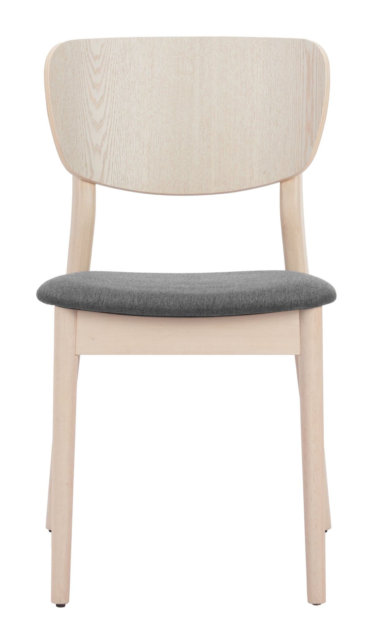 Kellua Dining Chair (Set of 2) in Gray & Natural