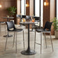 Bite Bar Table in Gray & Black