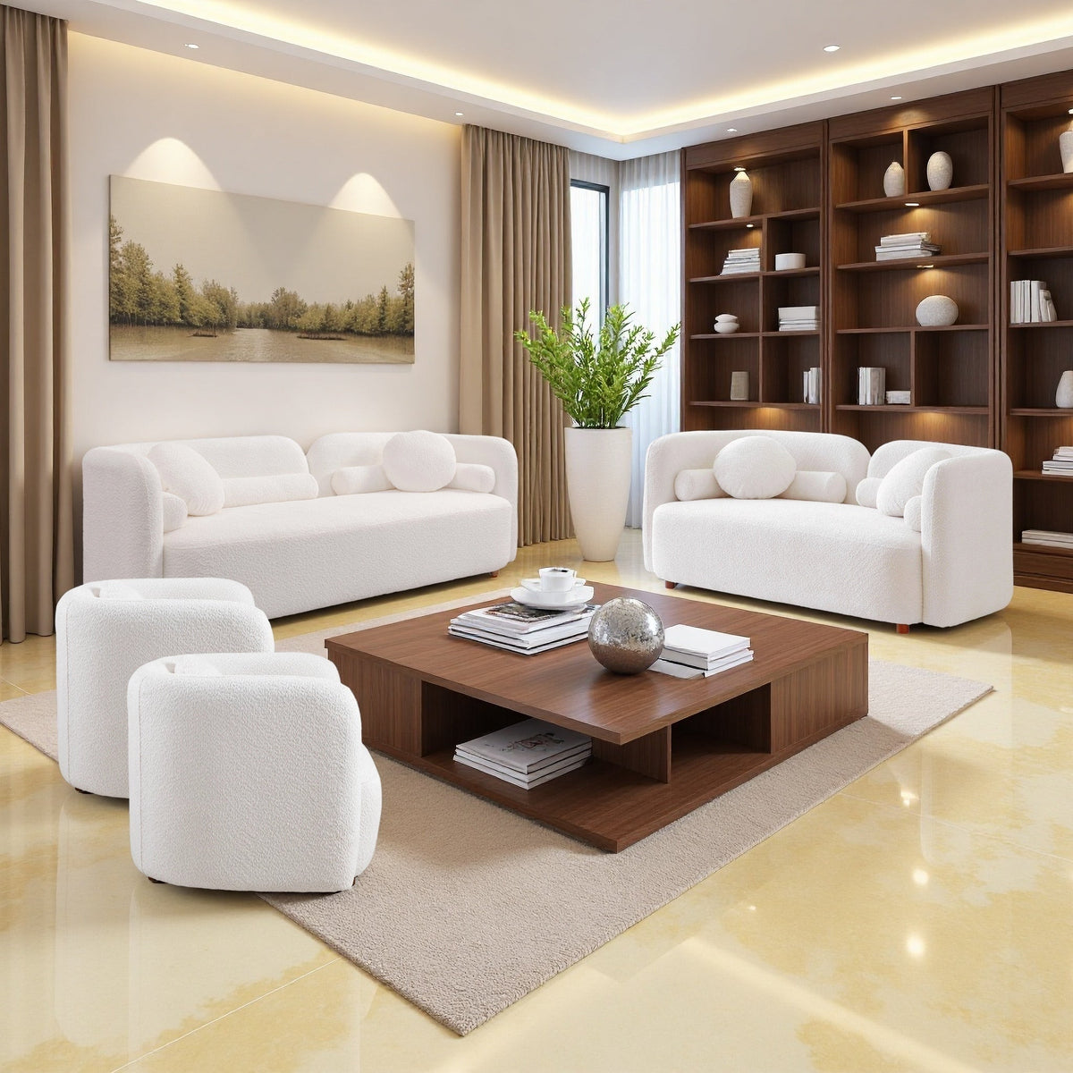 Jarrah Living Room Set