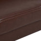 MCM Faux Leather Sofa 77'