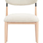 Equinox Oyster Gray & Natural Armless Dining Chair (Set of 2)