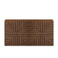 Tate Embossed Nightstand in Set of 2 / Brown
