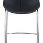 Magnus Counter Stool (Set of 2) in Black & Silver