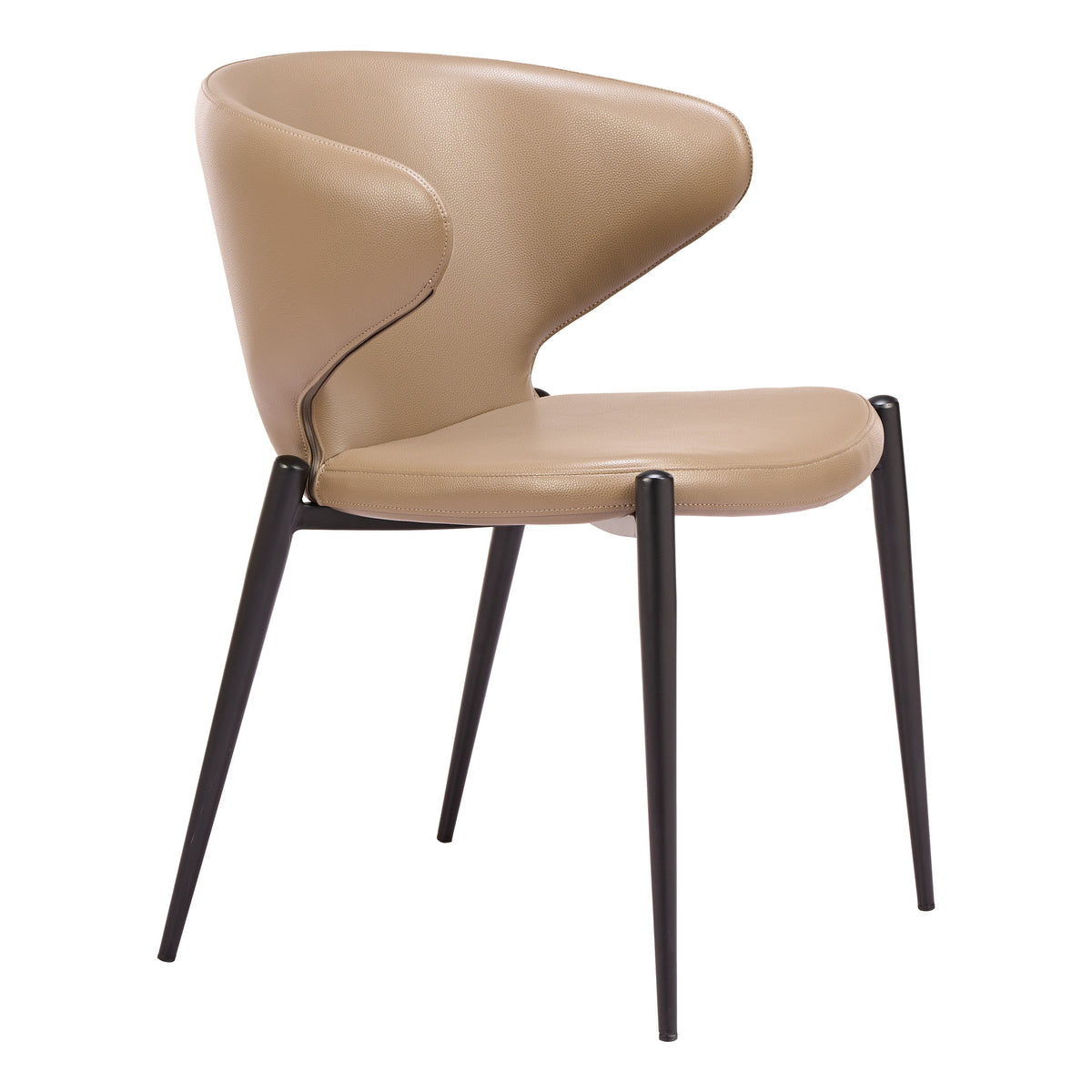 Lino Taupe Dining Chair (Set of 2)