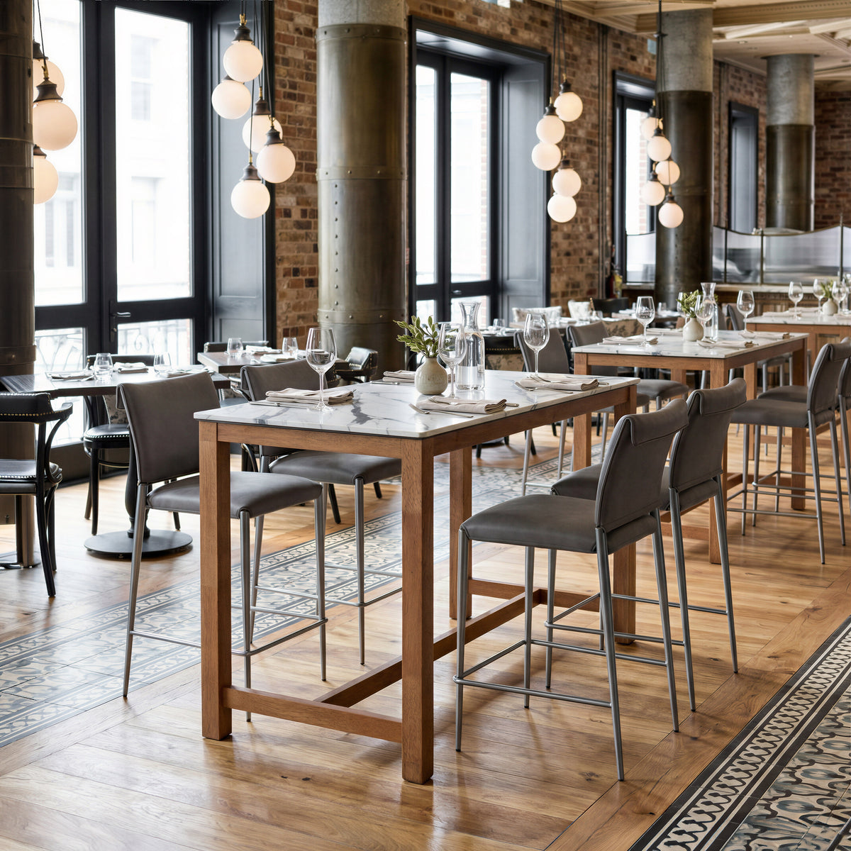 Fein White Counter Table