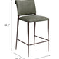 Freesia Barstool (Set of 2) in Olive Green