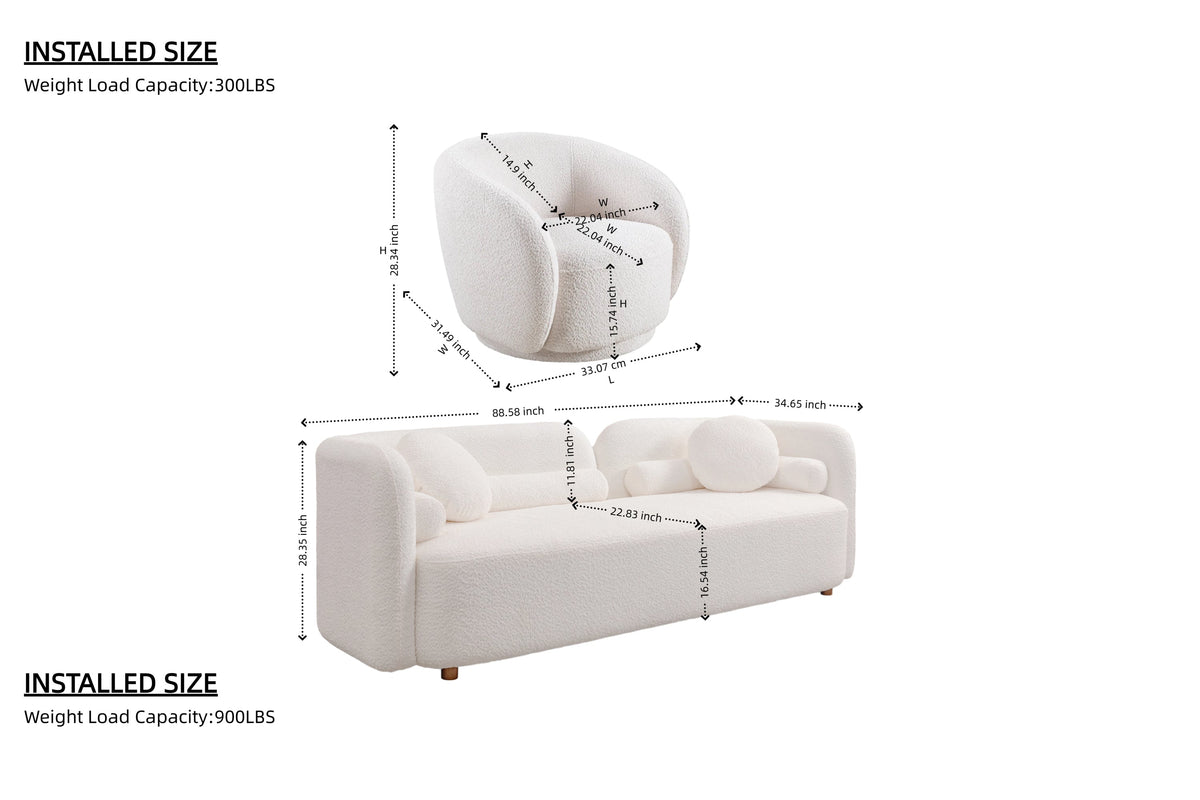 Idris Sofa Set