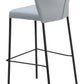 Linz Barstool (Set of 2) in Gray