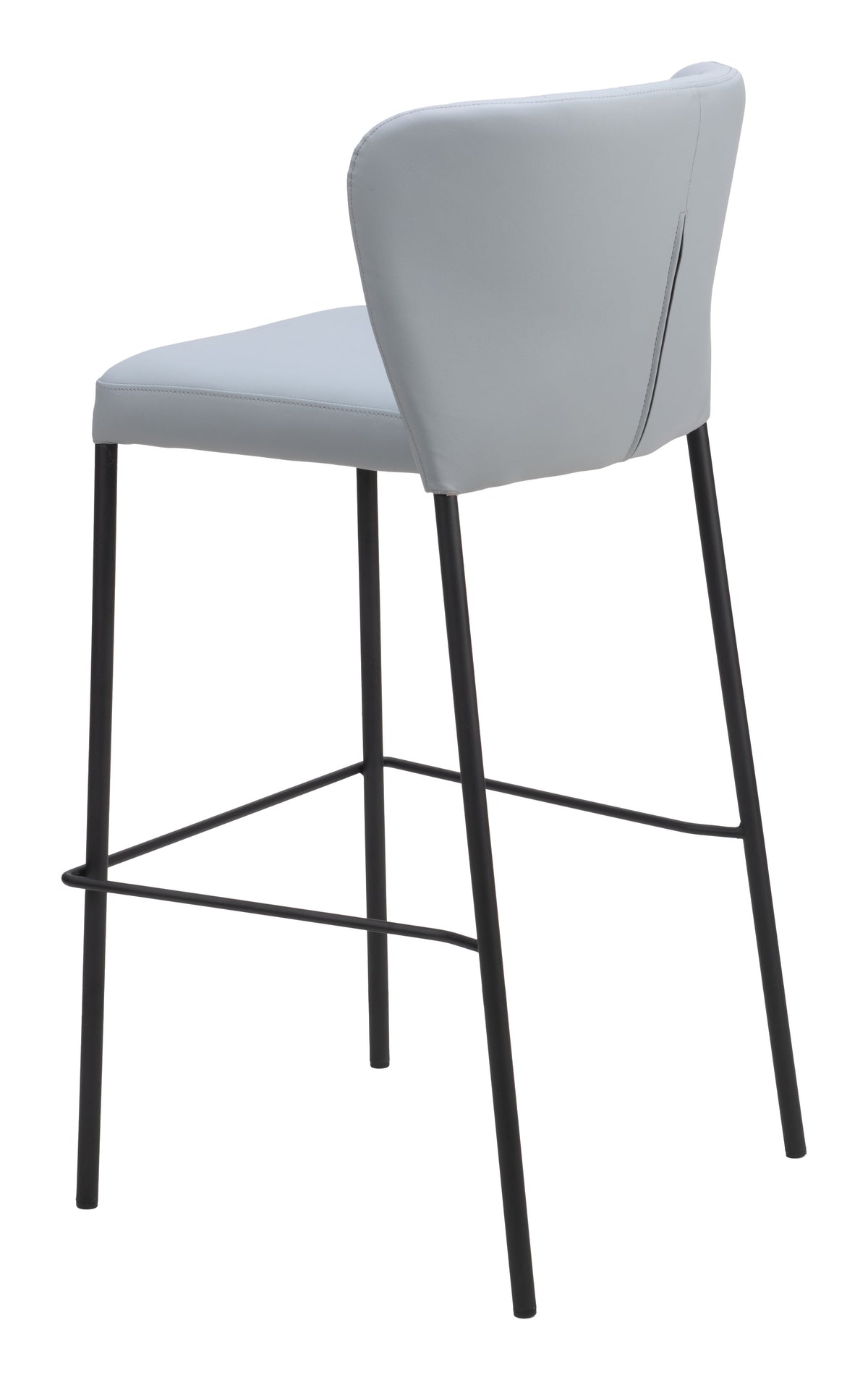 Linz Barstool (Set of 2) in Gray