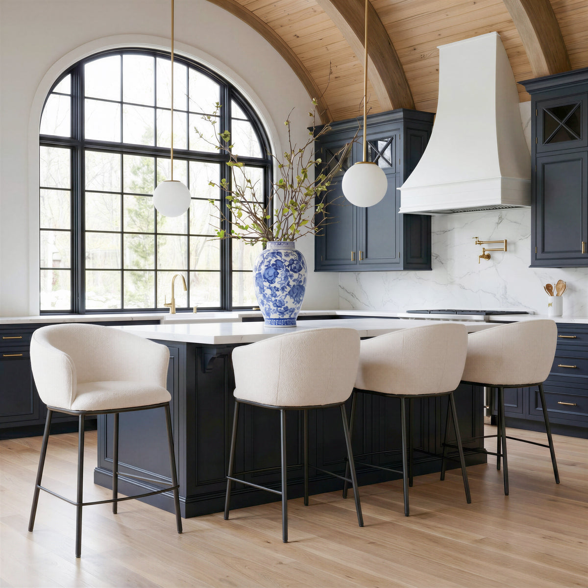 Essen Counter Stool in Ivory
