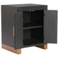 Trazo Black Side Table