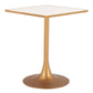 Spot Bistro Table in Beige & Gold