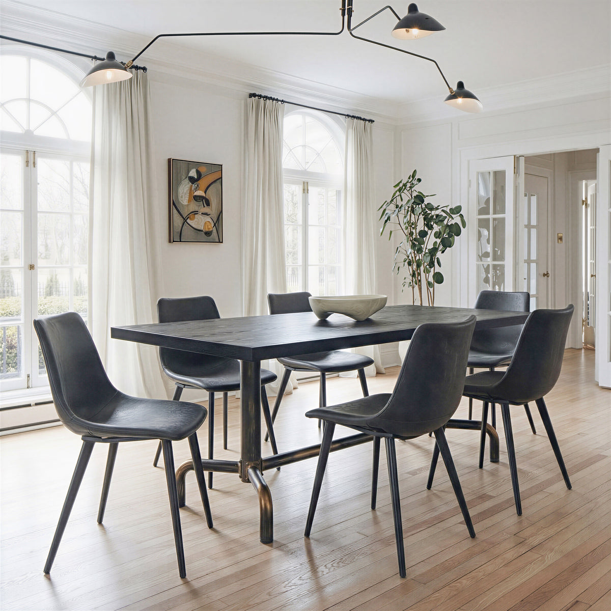 Daniel Dining Chair (Set of 2) in Vintage Black