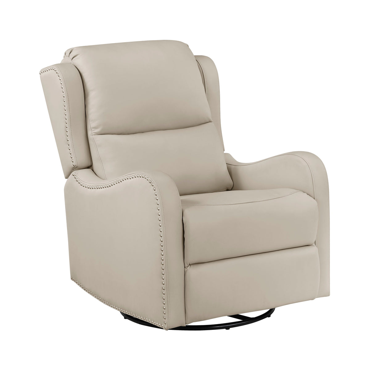 Alaric Leather Glider Recliner