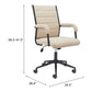 Auction Office Chair in Beige