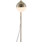 Waterloo White & Bronze Floor Lamp