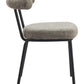 Kede Green Tweed Dining Chair (Set of 2)