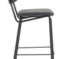 Charon Counter Stool (Set of 2) in Vintage Black