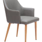 Wisom Gray Dining Chair (Set of 2)