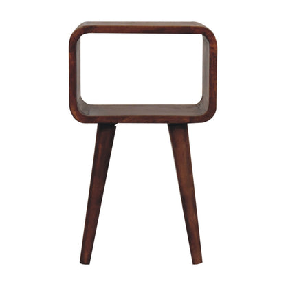 Adelric Caramel Solid Wood Nightstand