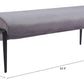 Glatt Bench in Gray