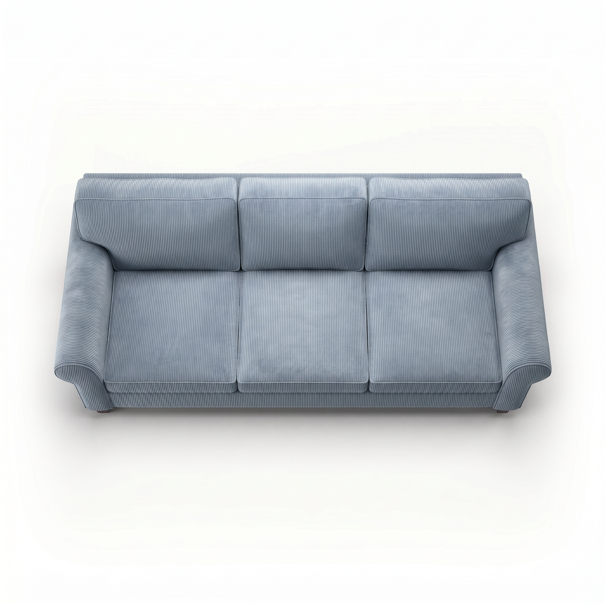 Augusta Sofa – Made in USA, Custom Fabric Options, 83" Classic Design - Leslie Peacock - Fabric (6)