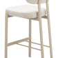 Aurea Light Gray Barstool (Set of 2)