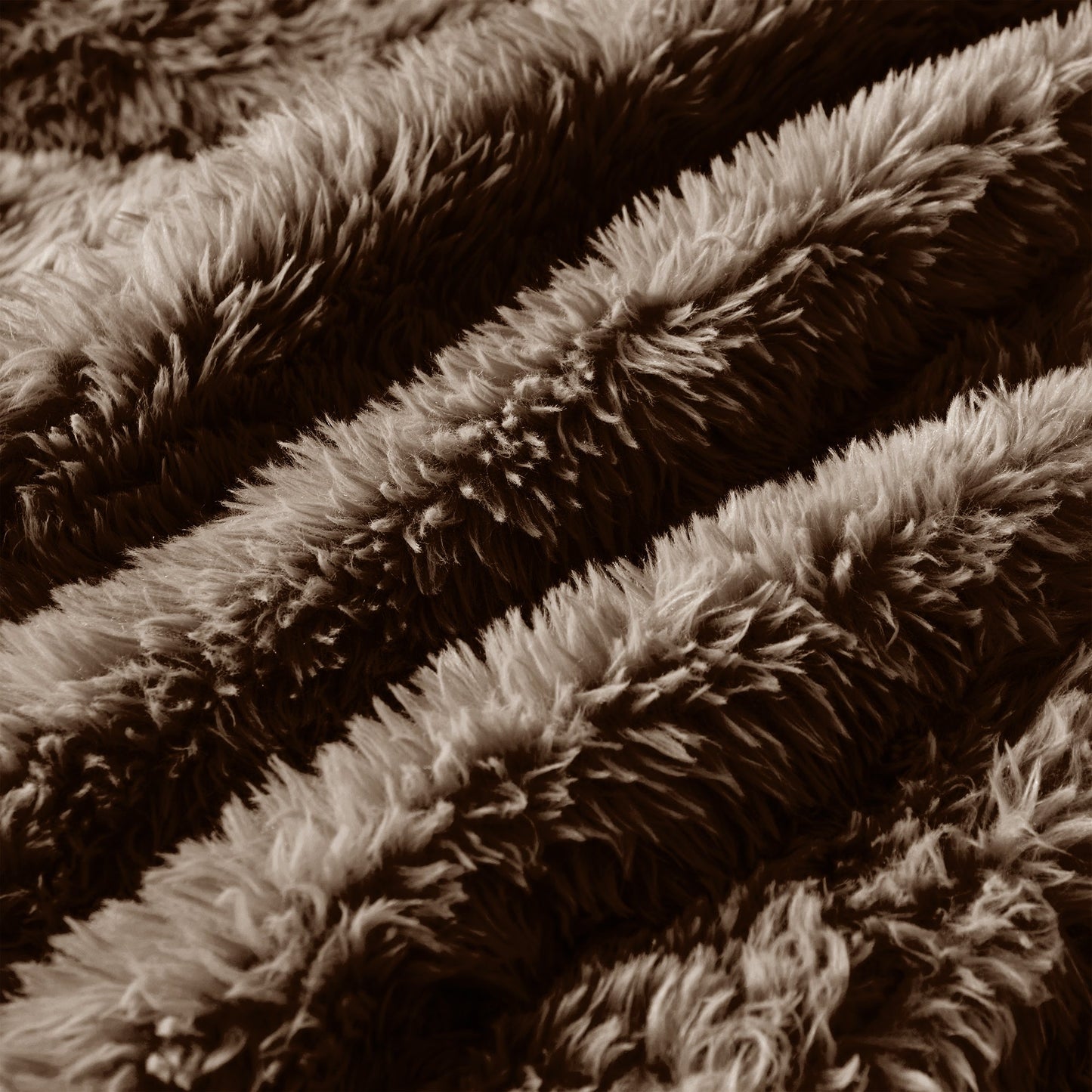 Tobias chocolate plush modular sofa