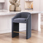 Emas Midnight Gray Counter Stool