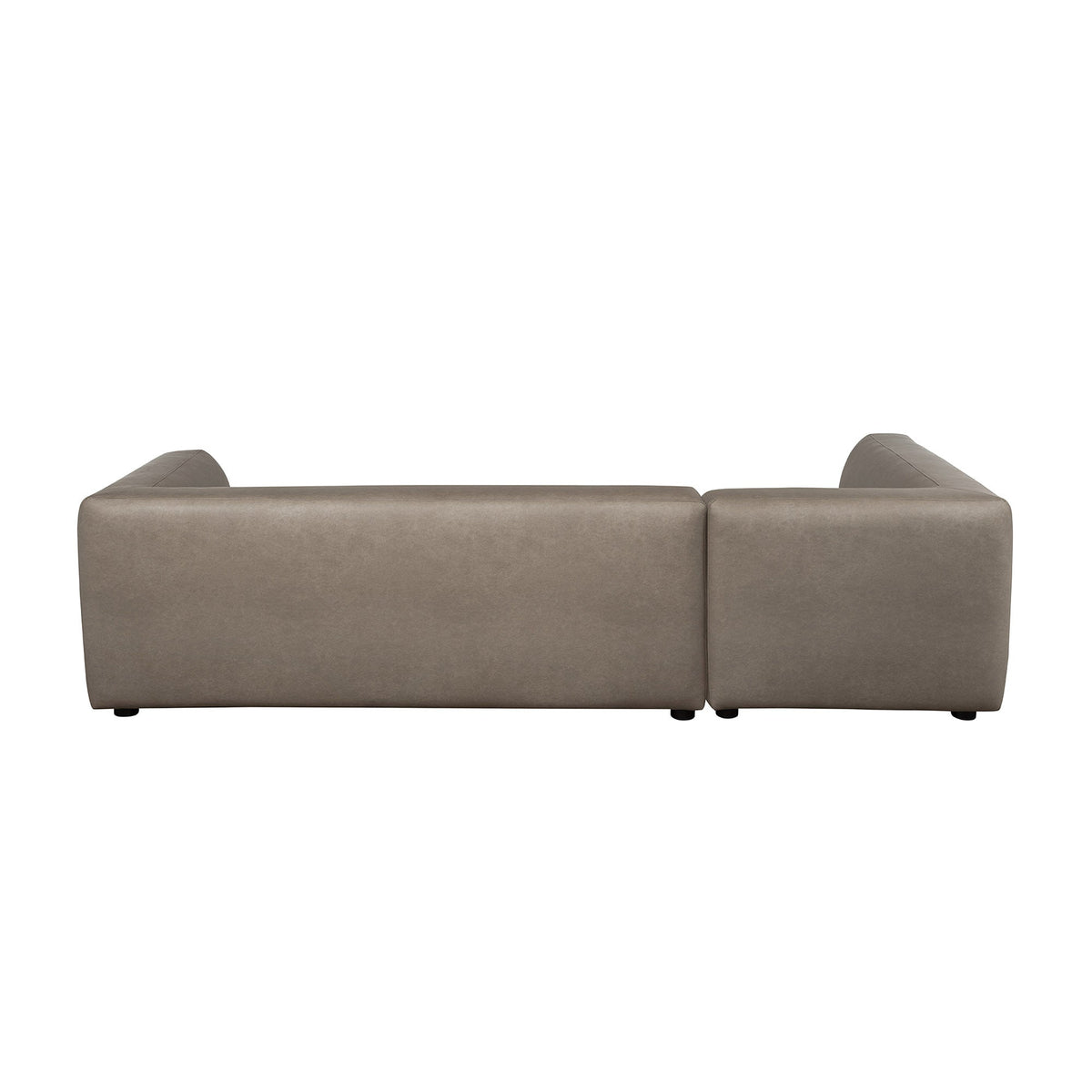 Lukas 2-piece sectional with left-facing chaise in taupe