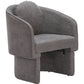Olya Truffle Gray Accent Chair