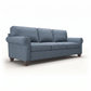 Augusta Sofa – Made in USA, Custom Fabric Options, 83" Classic Design - Leslie Peacock - Fabric (5)