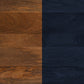 Tornos Side Table in Walnut & Deep Blue