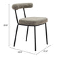 Kede Green Tweed Dining Chair (Set of 2)
