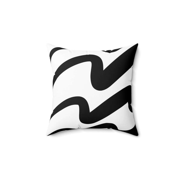 Spun Polyester Designer Square Accent Pillow - Revel Sofa