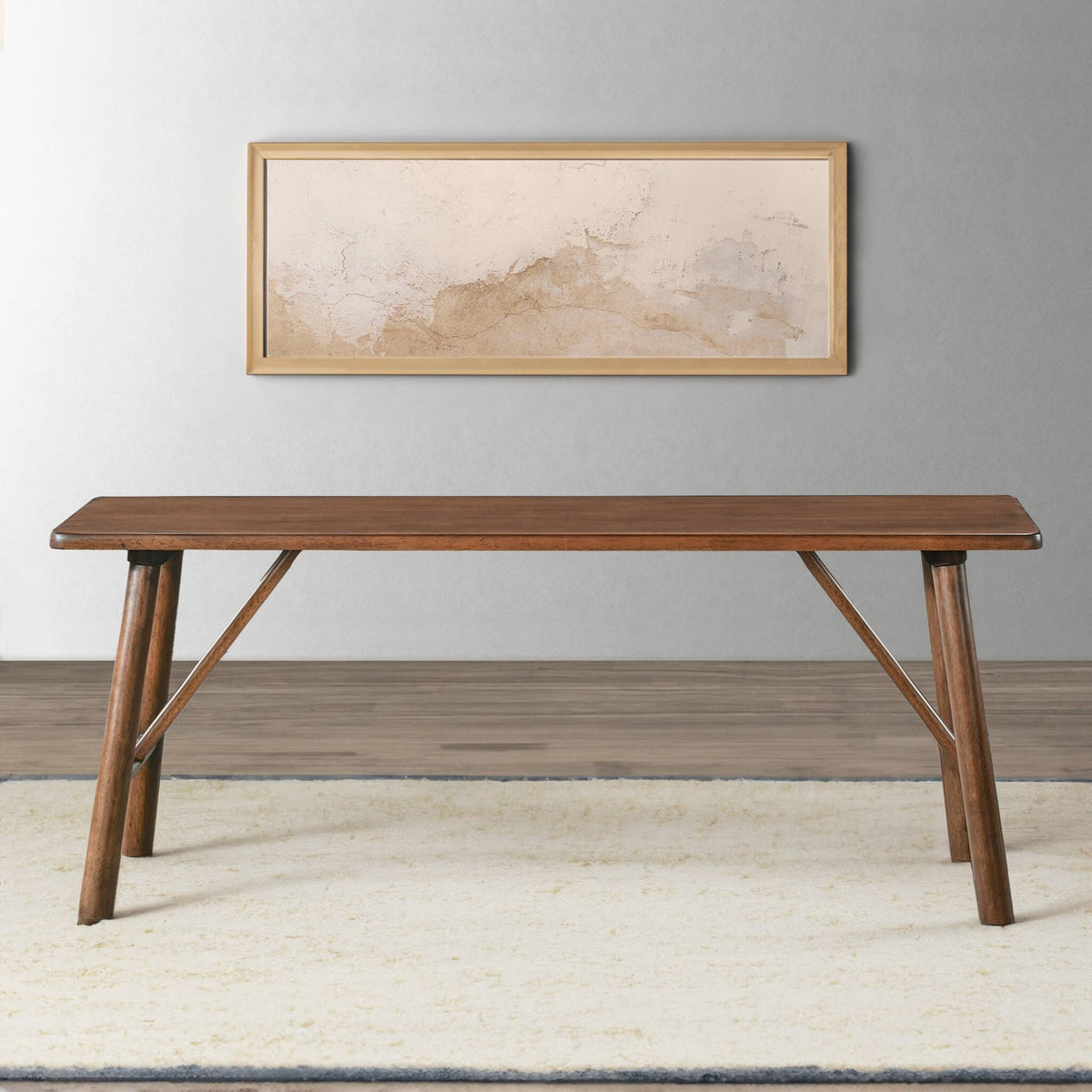 Molly Solid Wood Bench