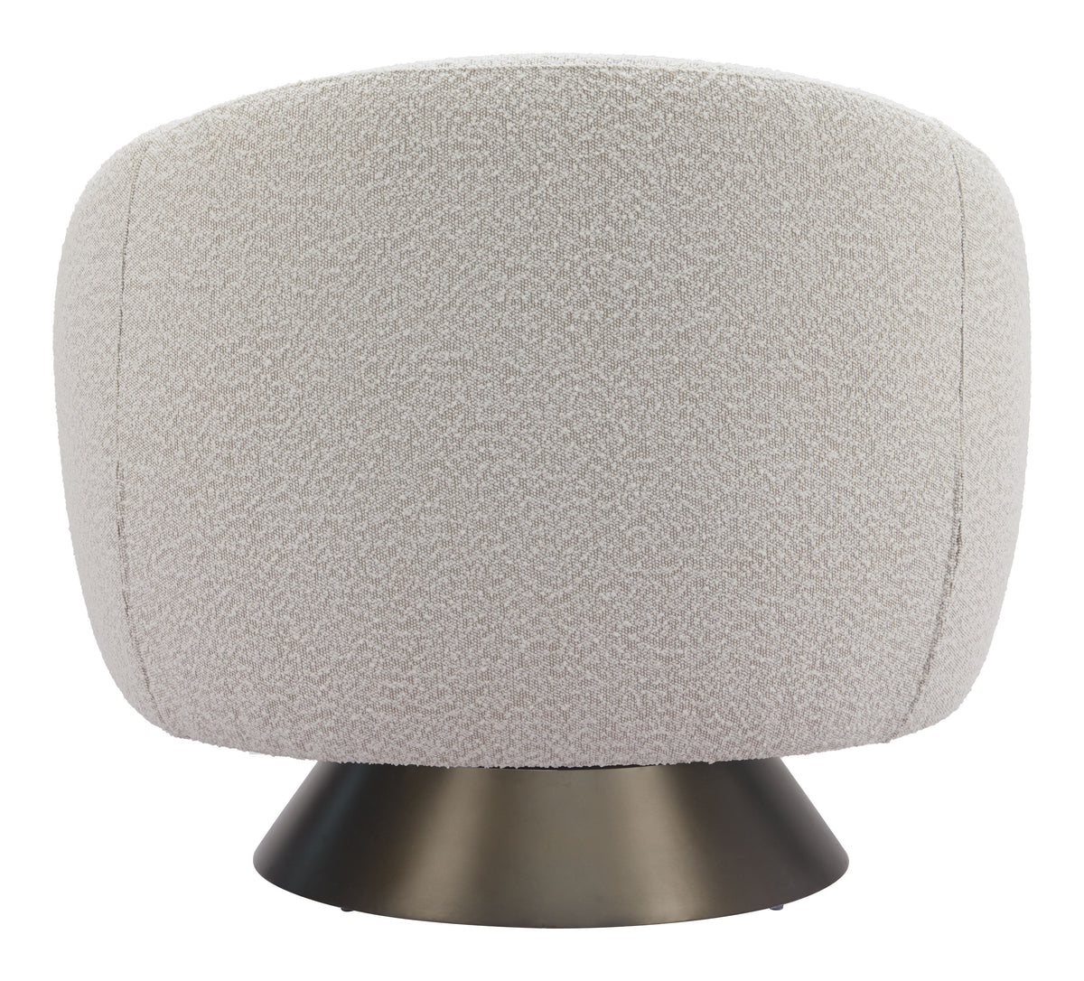 Modan Misty Gray Swivel Chair